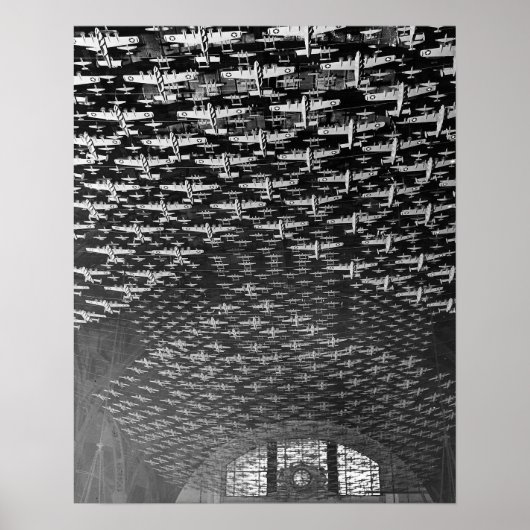 Modellflugzeuge, 1943. Vintages Foto Poster (Vorne)