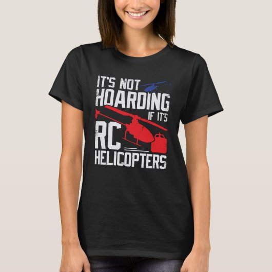 Modellhubschrauber für RC-Chopper T-Shirt (Vorderseite)