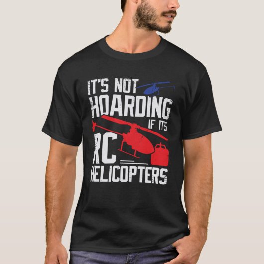 Modellhubschrauber für RC-Chopper T-Shirt (Vorderseite)