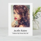 Modellieren der Comp-Karte (Stehend Vorderseite)