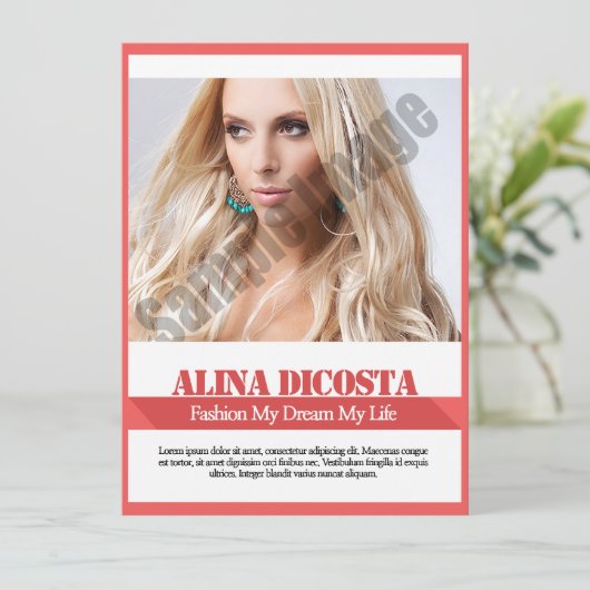 Modellieren der Comp-Karte (Stehend Vorderseite)