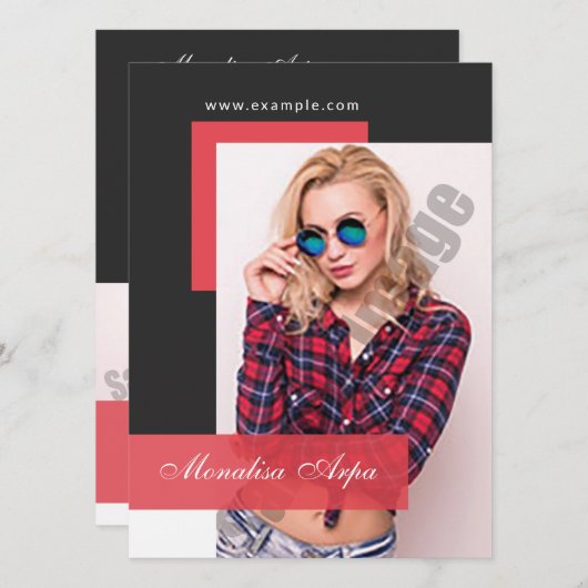 Modellieren der Comp-Karte (Vorne/Hinten)