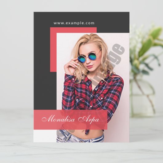 Modellieren der Comp-Karte (Stehend Vorderseite)