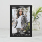 Modellieren der Comp-Karte | 2 FOTO 2 12X18 Einladung (Stehend Vorderseite)