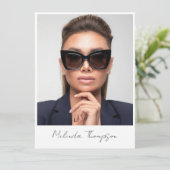 Modellierung der Comp-Karte 5 Foto-Skript Einladung (Stehend Vorderseite)