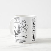 Modellierung des Eiffelturms aus Wurst Kaffeetasse (Vorderseite Links)