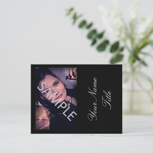 Modellierung/Schauspiel Mini Zed/Comp-Karte Postkarte (Stehend Vorderseite)