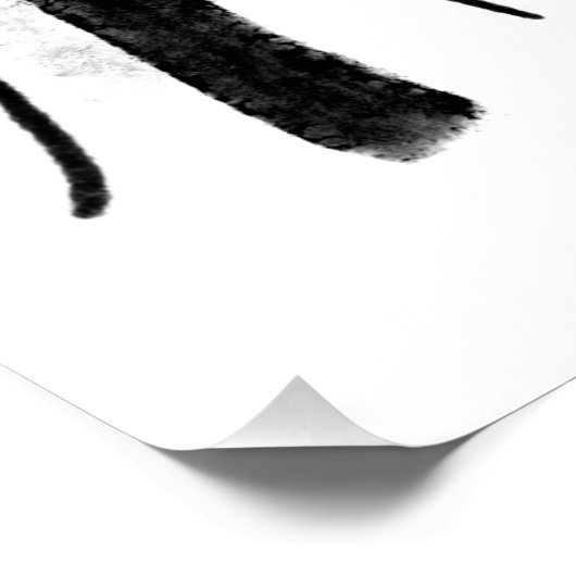 Modellierung skizzierter Couture Poster (Ecke)