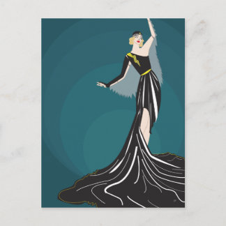 Modellillustration der 1920er Jahre Postkarte