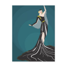 Modellillustration der 1920er Jahre