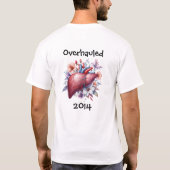 Modelljahr/überholter Lebertransplantationsstift T T-Shirt (Rückseite)