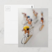Modellradfahrer Postkarte (Vorne/Hinten)