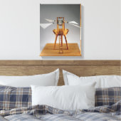 Modellrekonstruktion des Designs von da Vinci Leinwanddruck (Insitu (Schlafzimmer))