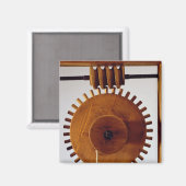 Modellrekonstruktion des Designs von da Vinci Magnet (Vorderseite/Rückseite)