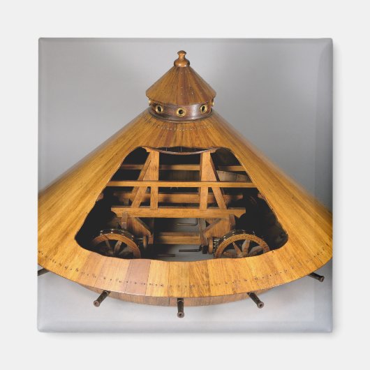 Modellrekonstruktion des Designs von da Vinci Magnet (Vorne)