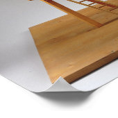 Modellrekonstruktion des Designs von da Vinci Poster (Ecke)