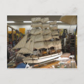 Modellschiff Postkarte (Vorderseite)