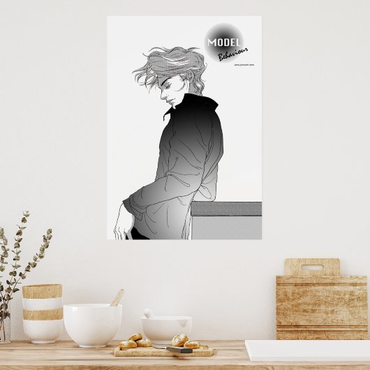 Modellverhalten Poster (Küche)