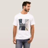 Modem-Minimalist-T-Shirt T-Shirt (Vorne ganz)