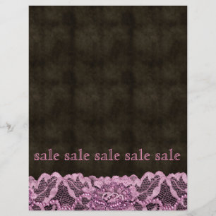 Modemantel Flyer Pink Brown Leather