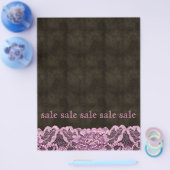 Modemantel Flyer Pink Brown Leather (Einzeln)
