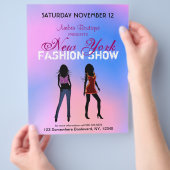 Modemanzeige Boutique Werbeaktion für benutzerdefi Flyer (Hand)