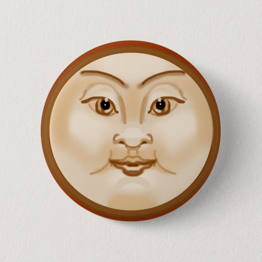 Modemgesicht Button (Vorderseite)