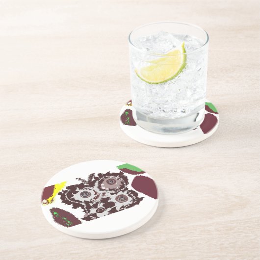Modemherbst Getränkeuntersetzer (Seite)