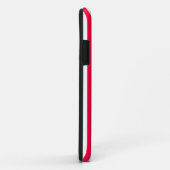 Modemische Streifen mit Mode-Silhouette Case-Mate iPhone Hülle (Hinten/Rechts)