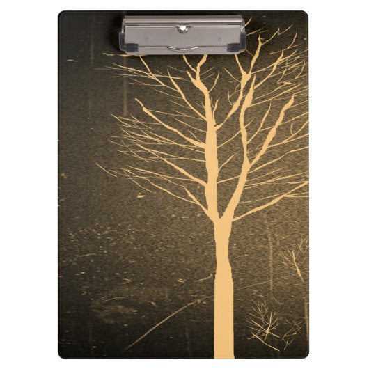 Modemnacht Vintag Klemmbrett (Vorderseite)