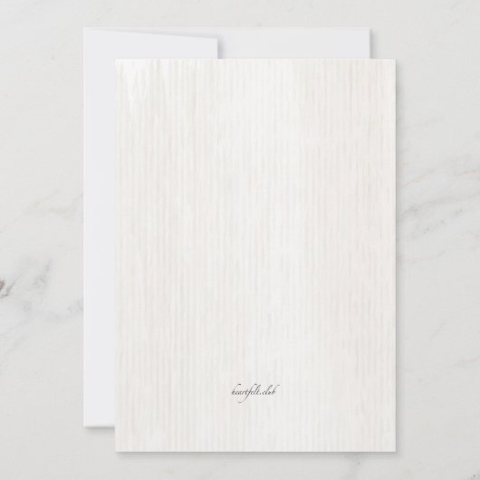 Modemodelle Drei Mode Show Einladung (Rückseite)