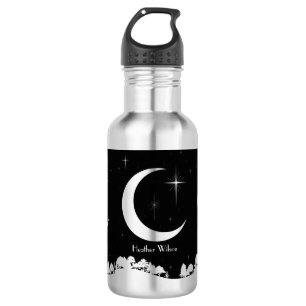 Modemwasserflasche mit Name Edelstahlflasche
