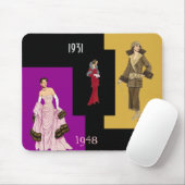 Moden Mousepad 1922 bis 1948 (Mit Mouse)