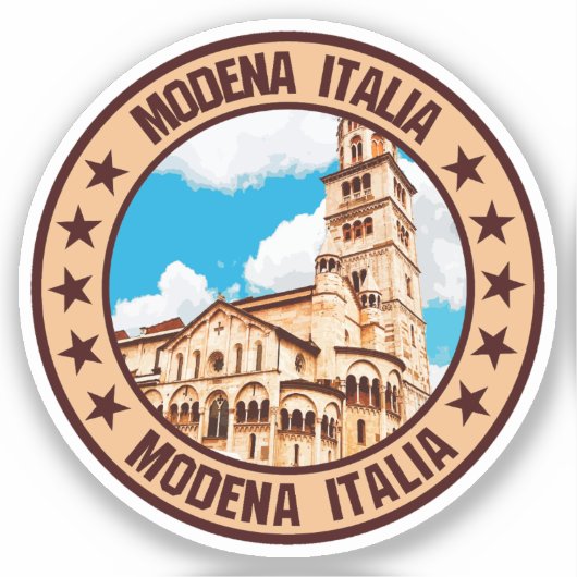 Modena Aufkleber (Vorderseite)