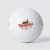 Modena Emilia-Romagna Balsamic Italien Souvenir Golfball (Vorderseite)