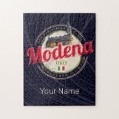Modena Emilia-Romagna Balsamic Italien Souvenir Puzzle (Vertikal)