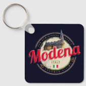 Modena Emilia-Romagna Balsamic Italien Souvenir Schlüsselanhänger (Vorderseite)