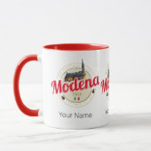 Modena Emilia-Romagna Balsamic Italien Souvenir Tasse (Links)
