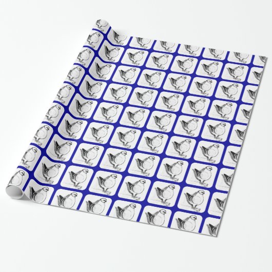 Modena Gazzi Pigeon 1978 Geschenkpapier (Ungerollt)