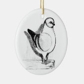 Modena Gazzi Pigeon 1978 Keramikornament (Rechts)