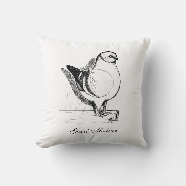 Modena Gazzi Pigeon 1978 Kissen (Vorderseite)