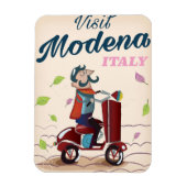 Modena Italy Scooter Reiseplakat Magnet (Vertikal)