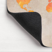 Modepad Weltkarte #map Mousepad (Ecke)