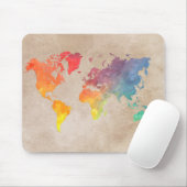 Modepad Weltkarte #map Mousepad (Mit Mouse)