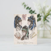 Modeplatte Postkarte (Stehend Vorderseite)