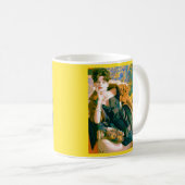 Modeportrait der 50er Jahre Kaffeetasse (VorderseiteRechts)
