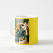 Modeportrait der 50er Jahre Kaffeetasse (Vorderseite Links)