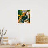 Modeportrait der 50er Jahre Poster (Küche)