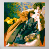 Modeportrait der 50er Jahre Poster (Vorne)