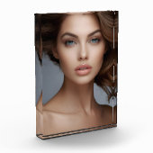 Modeportrait der Frauenkunst Fotoblock (Links)